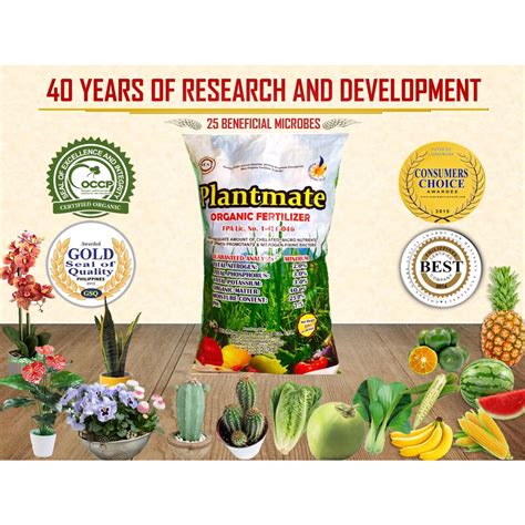Plantmate Organic Fertilizer .